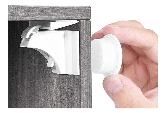 Norjews Baby safety Magnetic cupboard lock, invisible child safety lock for cupboard and drawers, without drilling and screwing