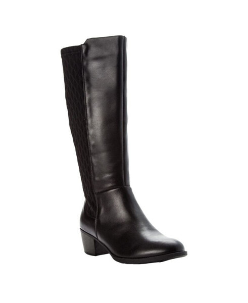 Women's Talise Leather Wide Calf Tall Boots