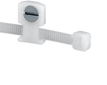 Panduit LPMS-S8-C - Nylon - White - CE - 1.91 cm - 12.7 mm - 3 mm