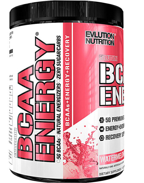 Evlution Nutrition BCAA Energy Watermelon Энергетический комплекс аминокислот BCAA Арбузный 30 порций