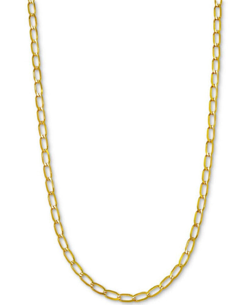 Ожерелье Macy's Curb Link 20 14k Gold
