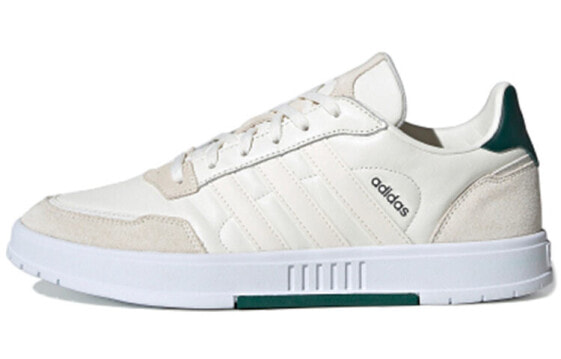 Кроссовки мужские adidas neo Courtmaster бело-зеленые