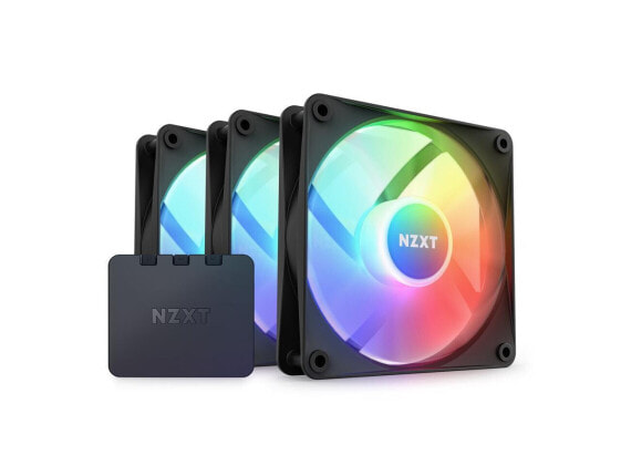 NZXT F120 RGB Core Fan - RF-C12TF-B1 - 120mm Hub-Mounted RGB Fan - Sublime RGB L