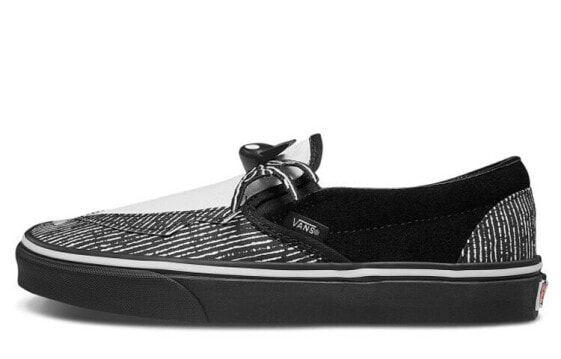 Кеды Vans Disney Slip-On черно-белые для мужчин и женщин