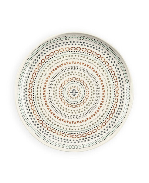 Desert Mandala Dinner, Planta Matte, 10.5" Set of 6