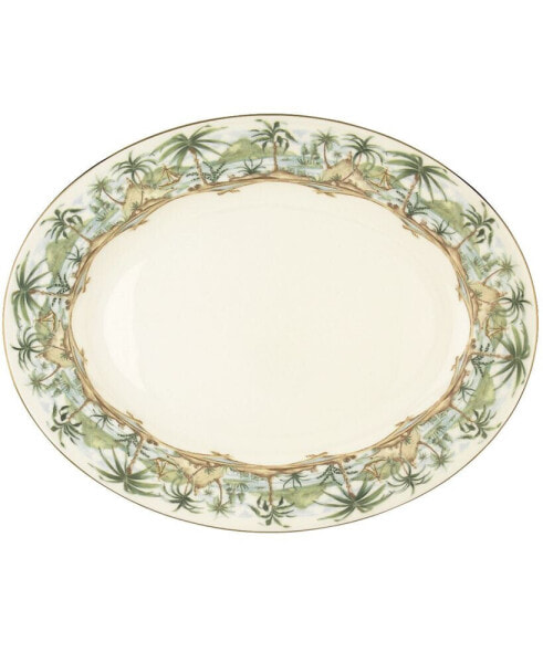 British Colonial 16" Oval Platter