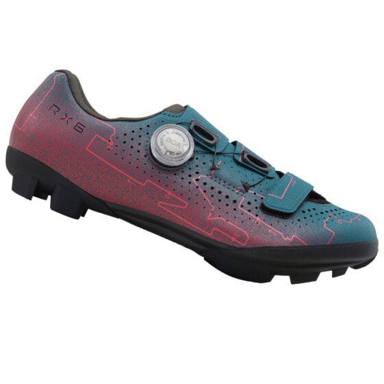 Велотуфли женские Shimano SH-RX600W-FH Flint Hills SPD Gravel Sunrise - Размер 42