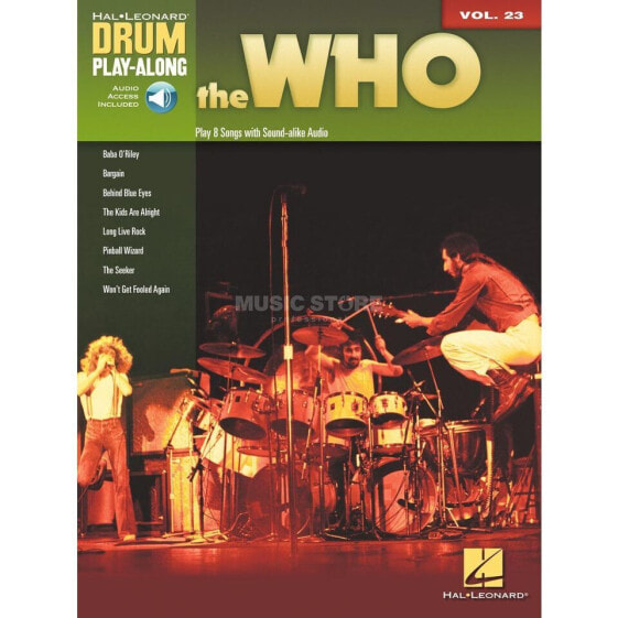 Hal Leonard Drum Play-Along Volume 23: The Who