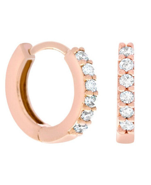 Cubic Mini Hoop Earrings