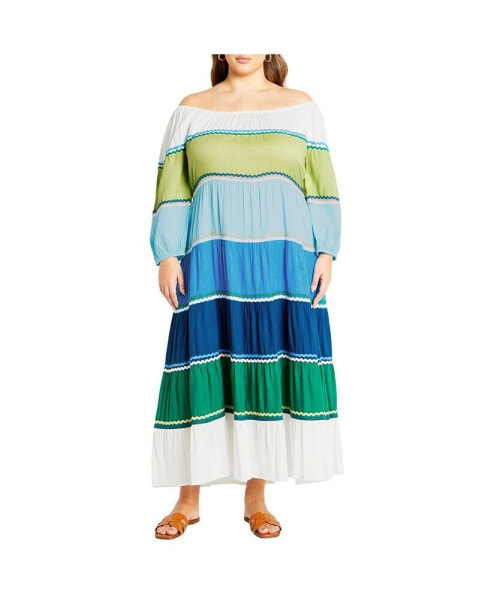 Plus Size Colour Fun Dress