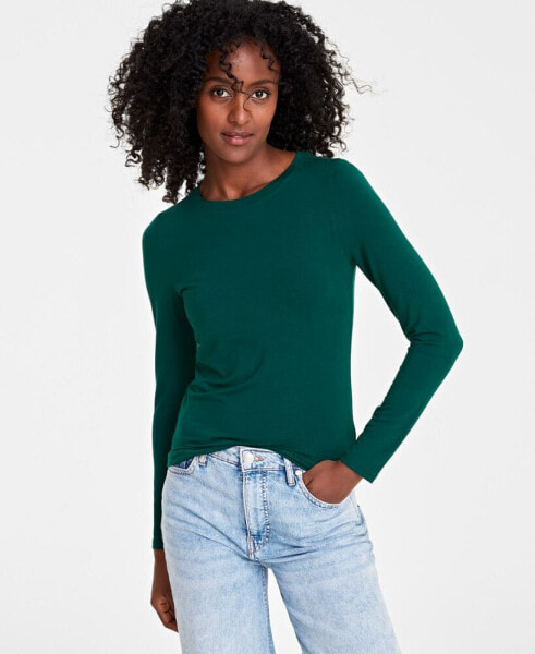 Топ On 34th Modal Crewneck Macy's