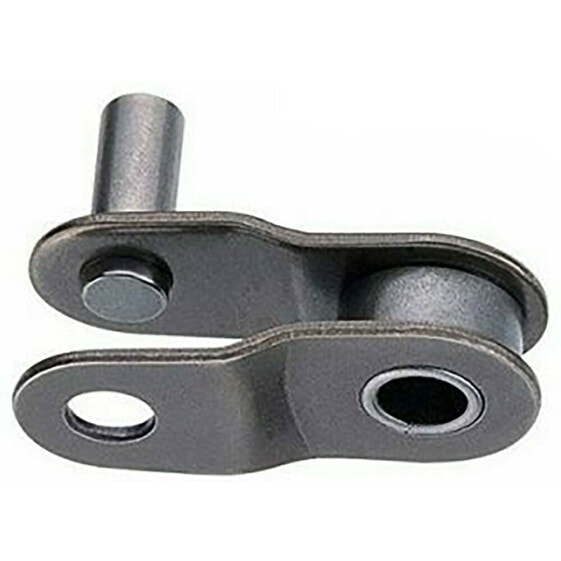 Звено цепи SaltBMX, черное, одиночное, половина, стальной, хромированный, 5 г (0,17 унции) (1 звено)