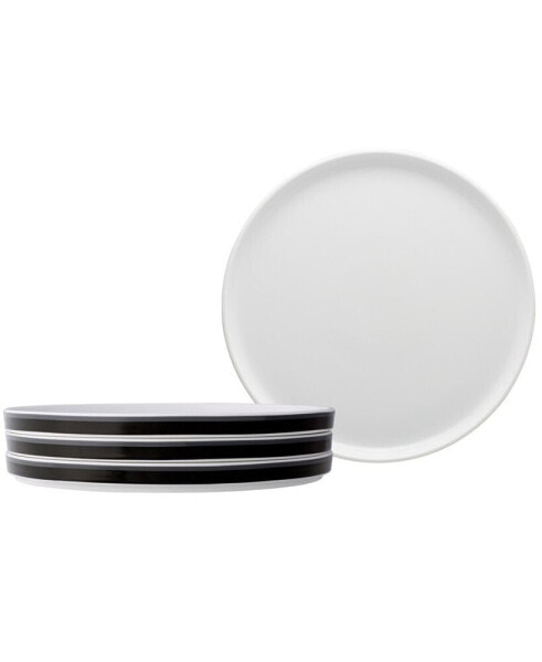 ColorStax Stripe Dinner Plates, Set of 4