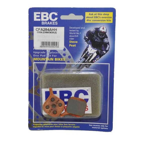 EBC MTB CFA284AHH Coda Cannodale Expert Profile Wet Riding Disc Brake Pads