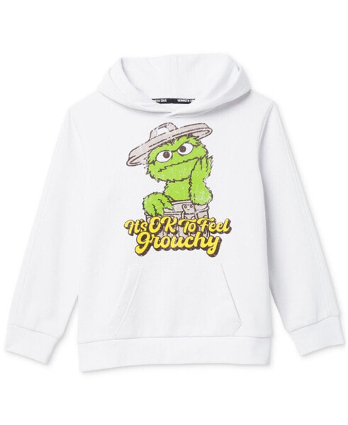 X Sesame Street Toddler and Little Kids Oscar the Grouch Hoodie