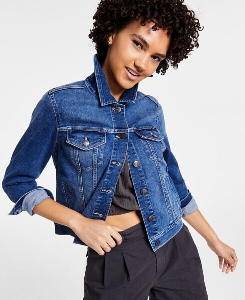 Women's Denim Trucker Jacket Regular & Petites