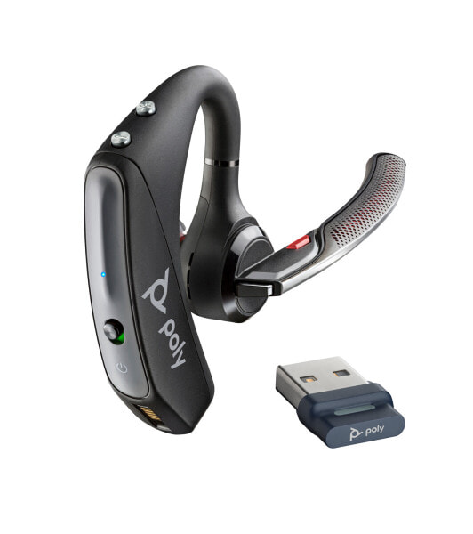 Poly Voyager 5200 - Wireless - Car/Home office - Headset - Black
