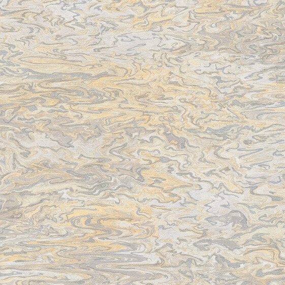 Tapete Marmoroptik Beige Silber Gold