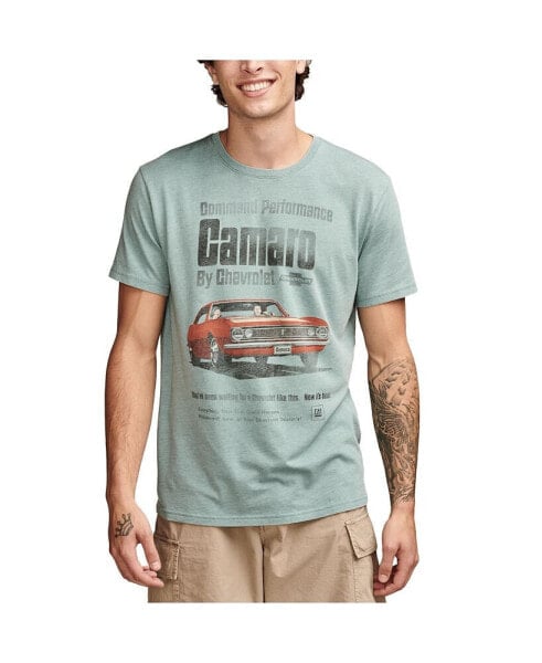 Men's Short Sleeves Camaro Ad T-shirt