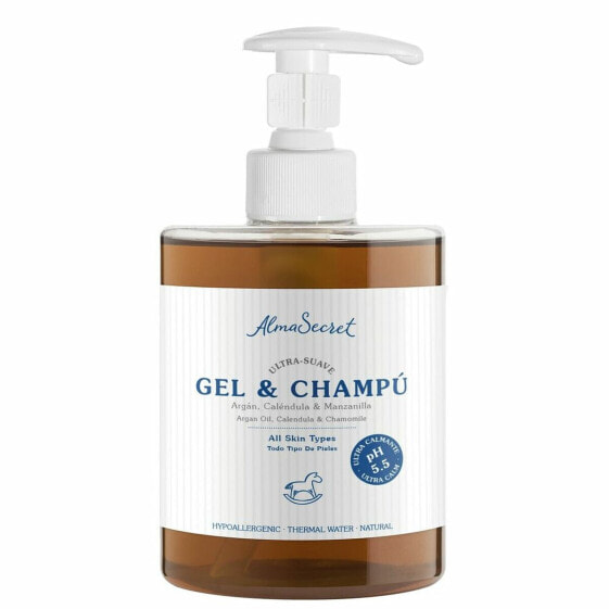 Gentle GEL-SHAMPOO with argan, calendula & chamomile 500 ml