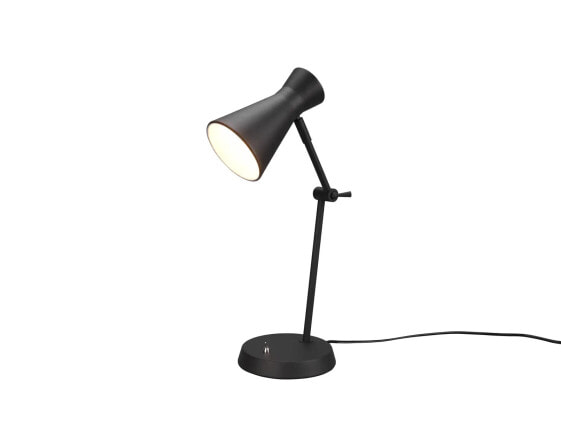 LED Schreibtischleuchte 50cm Schwarz