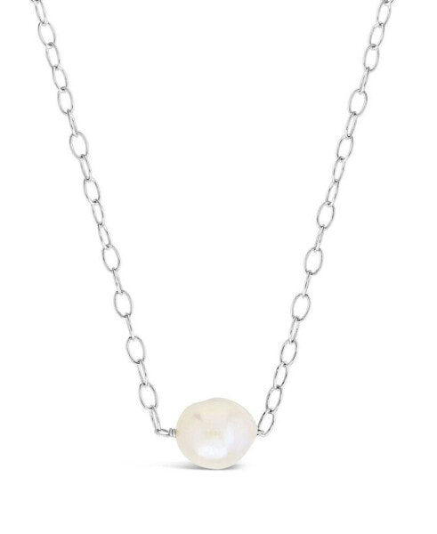 Women's Medium Pearl Pendant Necklace