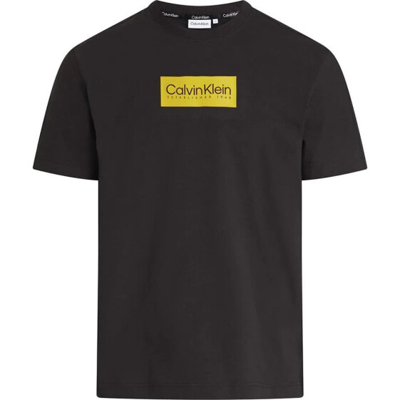 CALVIN KLEIN Raised Rubber Logo short sleeve T-shirt