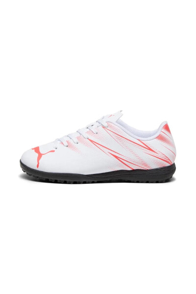 Бутсы PUMA ATTACANTO TT Jr White-Fire Orchid