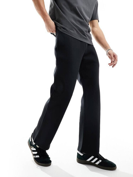 Selected Homme loose fit jogger in black 