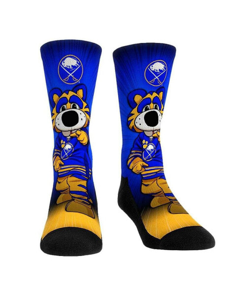 Men's and Women's Socks Buffalo Sabres Mascot Pump Up Crew Socks