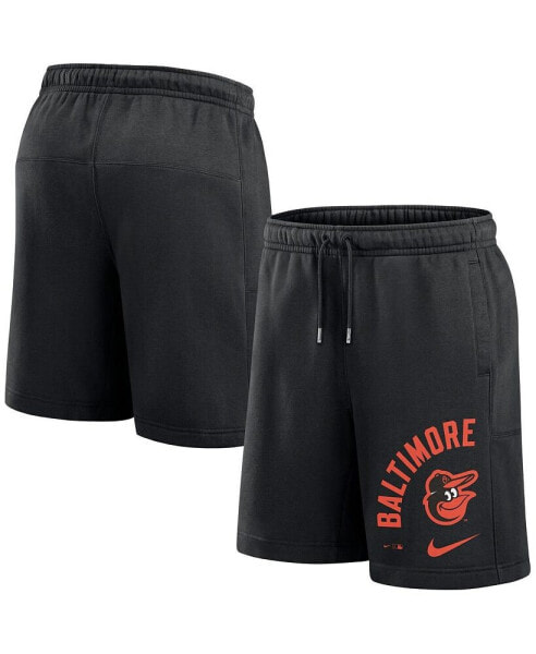 Men's Black Baltimore Orioles Arched Kicker Shorts