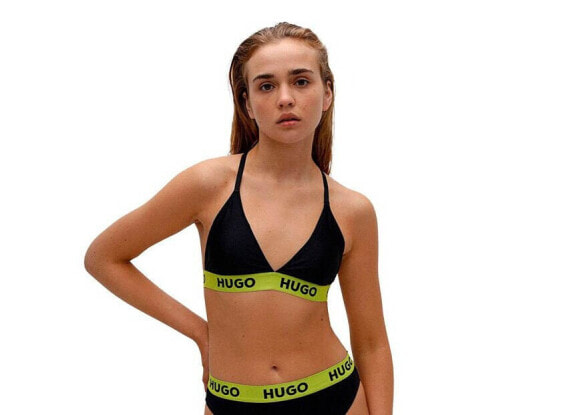 HUGO Triangle Sporty Bikini Top