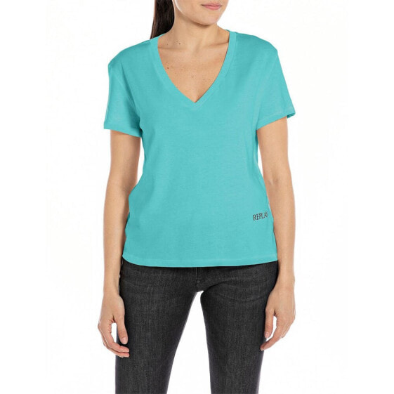 REPLAY W3084A.000.20994 short sleeve v neck T-shirt