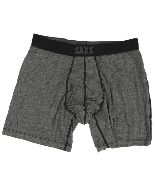 SAXX 244541 Mens Ultra Boxer Brief Underwear Heather Gray Size Small