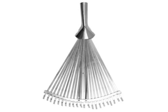 Flo Grabie do liści metalowe regulowane 22-zębne 46 cm 99391