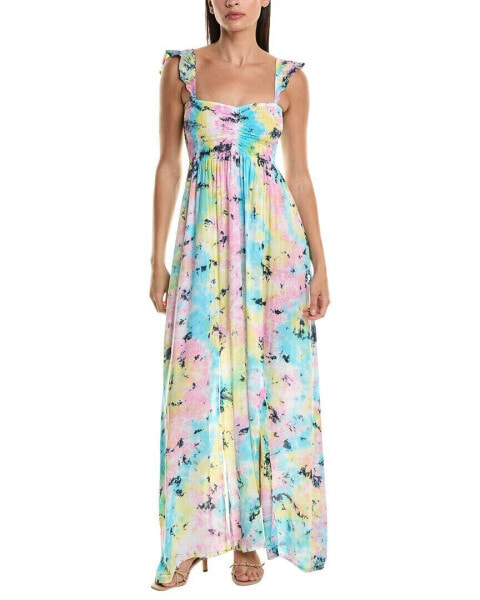 Tiare Hawaii Holly Maxi Dress Women's Pink Os