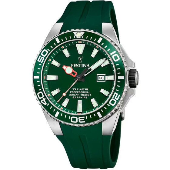 Мужские часы Festina F20664/2 Зеленый