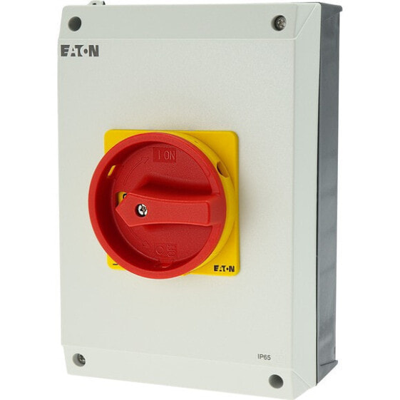 Eaton P3-63/I4/SVB/N - Rotary switch - 3P - Red - Yellow - 63 A
