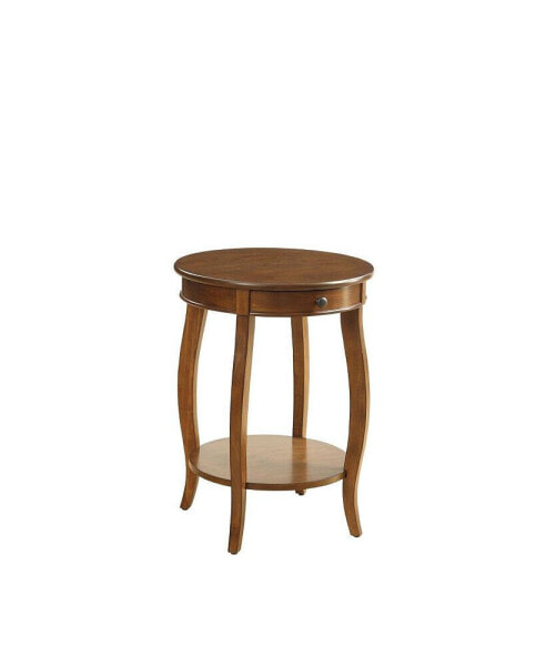 Alysa End Table In Walnut