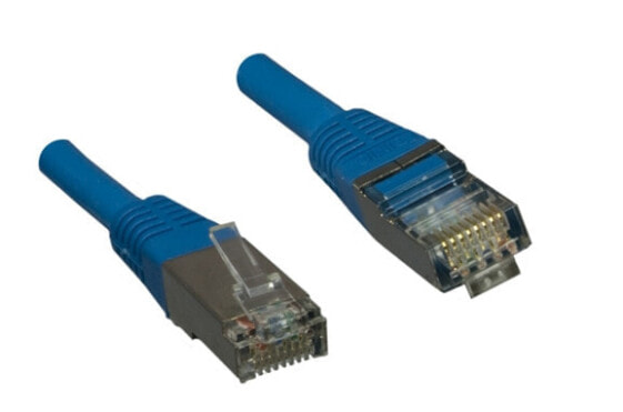 DINIC Patchkabel S-FTP PIMF Cat.6 5m blau - Cable - Network