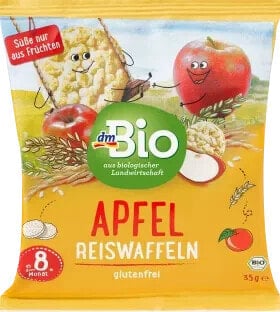 Babysnack Reiswaffeln Apfel, ab dem 8.Monat, 35 g