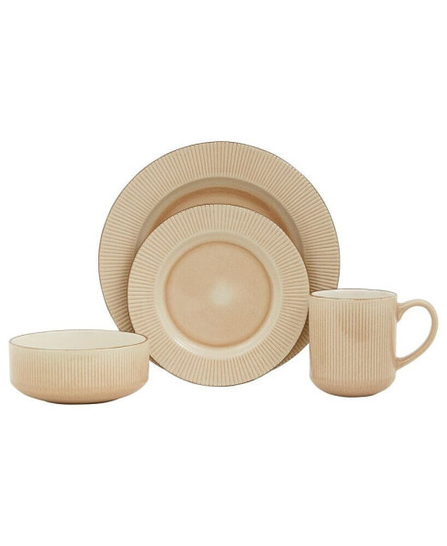 Vivar 16 Piece Dinnerware Set, Service for 4