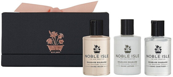 Noble Isle Rhubarb Rhubarb Hand Care Trio