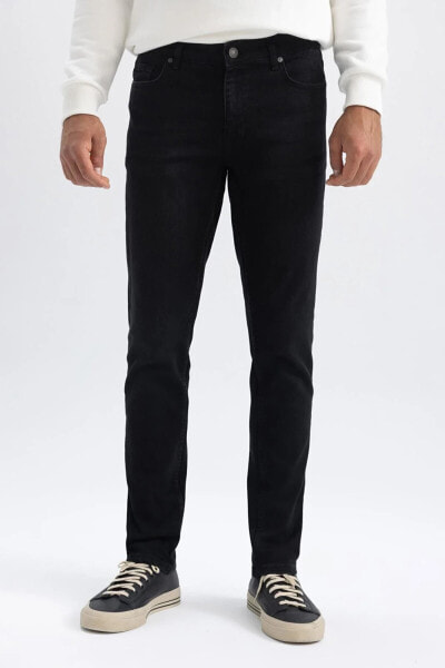 Pedro Slim Fit Dar Kalıp Normal Bel Dar Paça Jean Pantolon R8788az23au