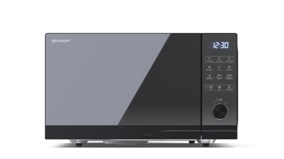 Sharp YC-GC52BE-B - Countertop - Combination microwave - 25 L - 900 W - Rotary - Touch - Black