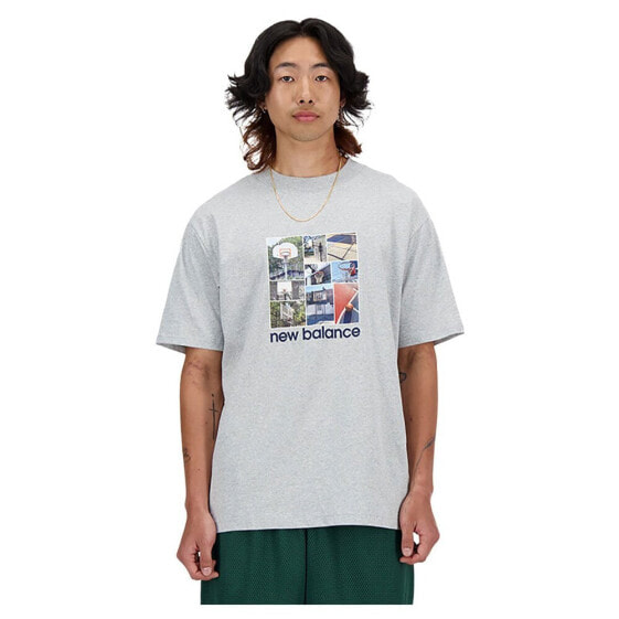 NEW BALANCE Hoops Graphic short sleeve T-shirt