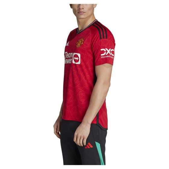 ADIDAS Manchester United FC 23/24 Short Sleeve T-Shirt Home