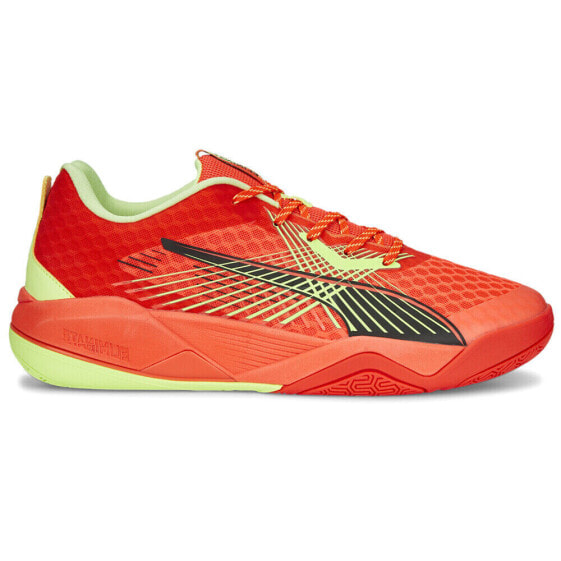 Puma Eliminate Power Nitro Ii Racquet Indoor Soccer Mens Red Sneakers Athletic S