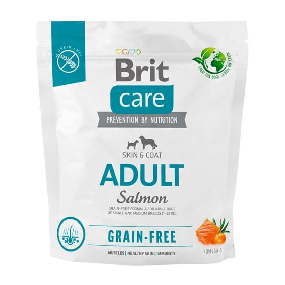 BRIT Care Dog Grain-Free Adult Small And Medium Salmon 1kg Dog Food