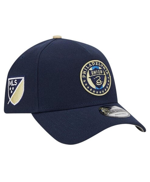 Men's Navy Philadelphia Union 2024 Kick Off Collection 9Forty A-Frame Adjustable Hat